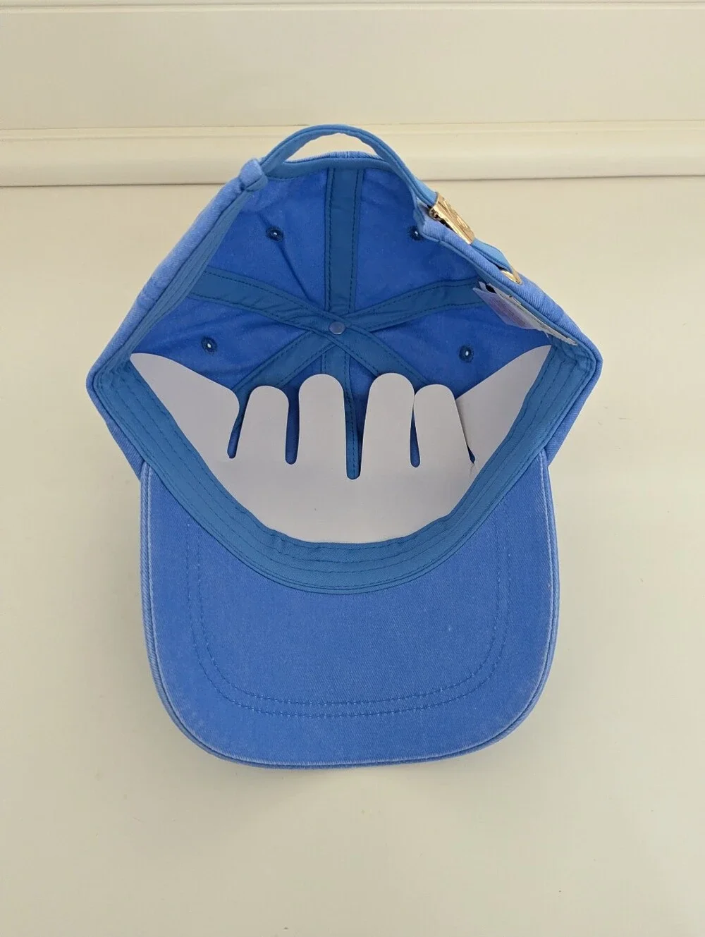 NWT! Lilly Pulitzer Chambray Logo Hat In Oceanfront Blue